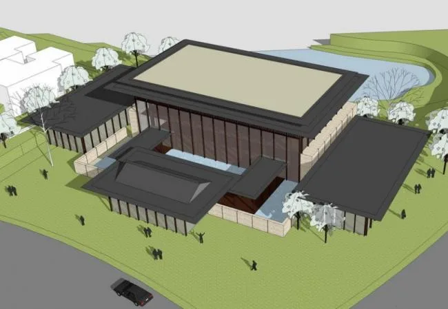 Sketchup Hotel Model | Multi story Hotel, New Chinese Style