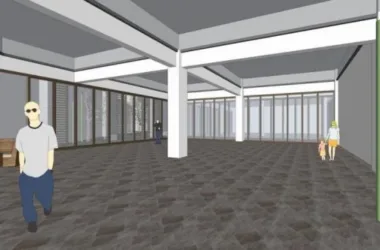 SketchUp Business Model: Multi-Story Sunken Clubhouse and Commercial Building in Modern Chinese Style-BIM WORLD