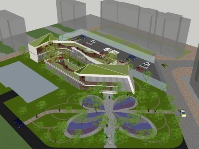 Sketchup Business Model | Sales Department, Modern Style