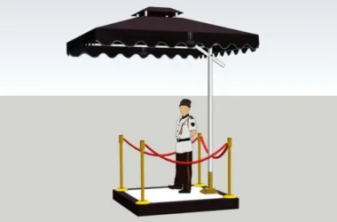 SketchUp Materials for Gatekeeper and Security Pavilion Models-BIM WORLD