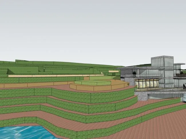 Modern Solo Villa Design | SketchUp 3D Model