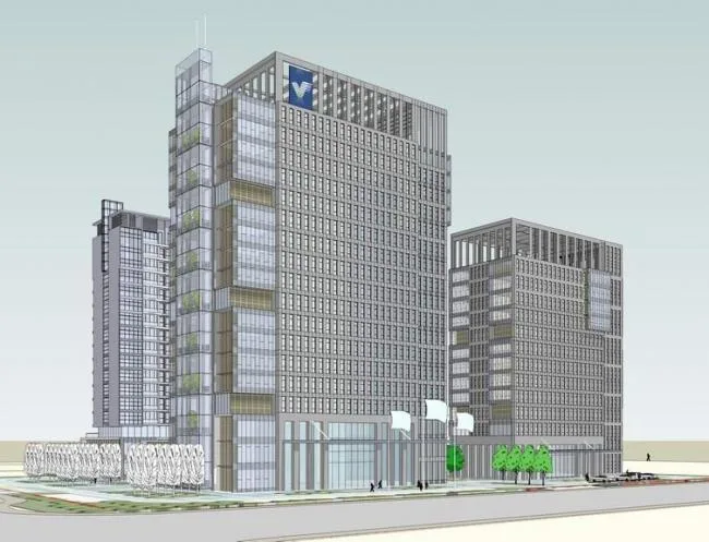 Sketchup Office Model | High rise Office Building, Modern Style