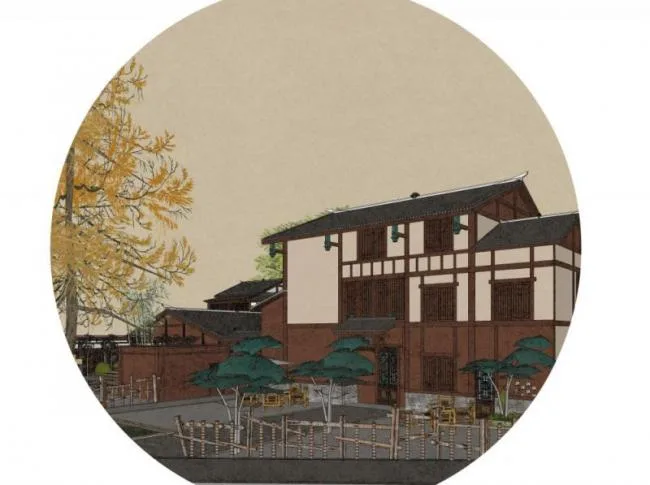 Sketchup Residential Model | Homestay, Chinese Style