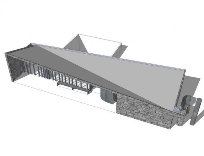 Sketchup Residential Model | Multi story Residence, Residential Building, Modern Style, le corbusier