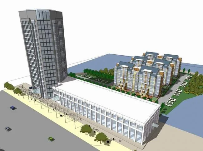 Sketchup Office Model | High rise Office Building, Office Building, Modern Style