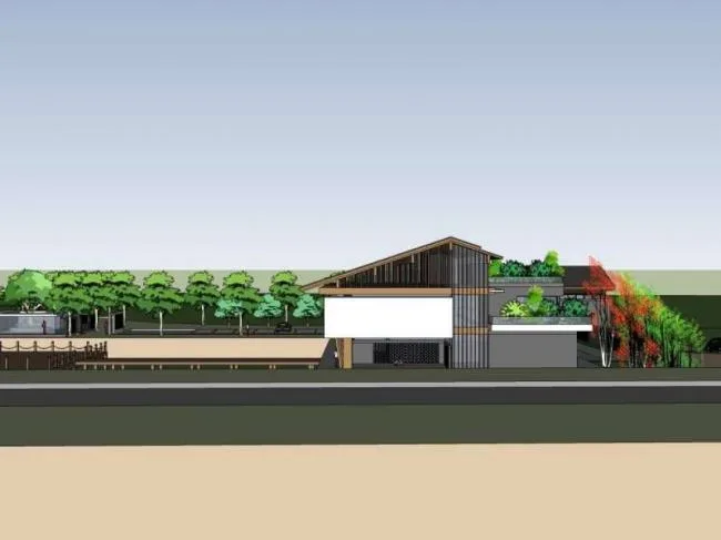 Sketchup Business Model | Multi story Entertainment Club, Commercial, Classical Style