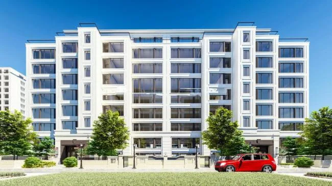 Sketchup Residential Model | High rise Residential Buildings, Residential Buildings, Modern Style