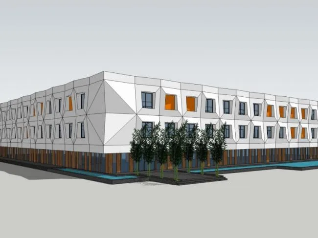 Modern Clubhouse Design Business Model with SketchUp