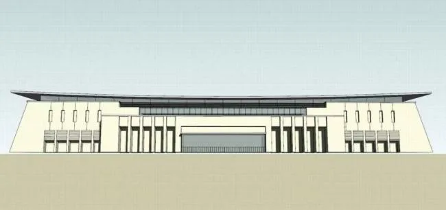 Sketchup Station Road and Bridge | Multi story High speed Railway Station, Transportation Architecture, Modern Style