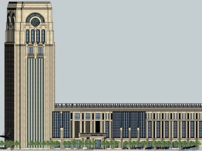 Sketchup Office Model | High rise Office Building, Modern Style