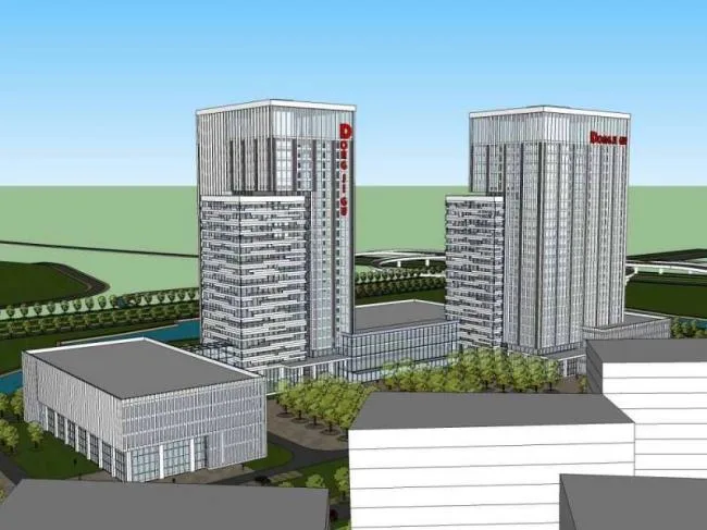 Sketchup Office Model | High rise Office Building, Modern Style