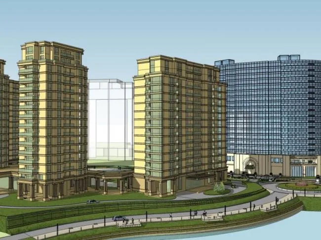 Sketchup Landscape Model | Commercial Landscape, Residential Landscape, Modern Style