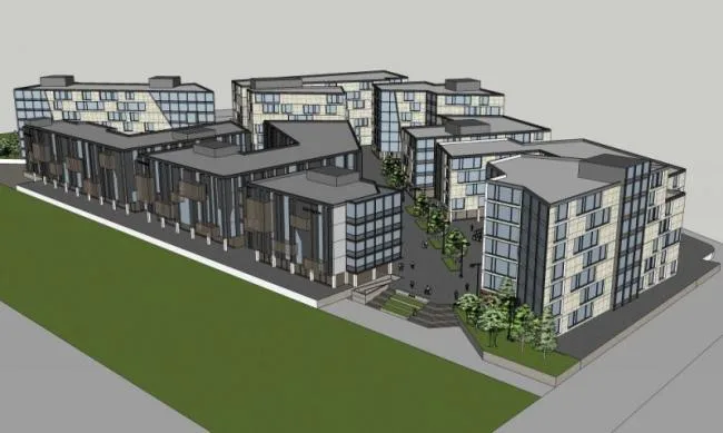 Sketchup Office Model | Multi story Office Building, Modern Style