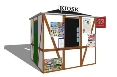 SketchUp Material Models for Pavilions, Small Shops, and Service Stations-BIM WORLD
