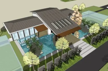 Classical Style Single-Family Villa Model in SketchUp-BIM WORLD