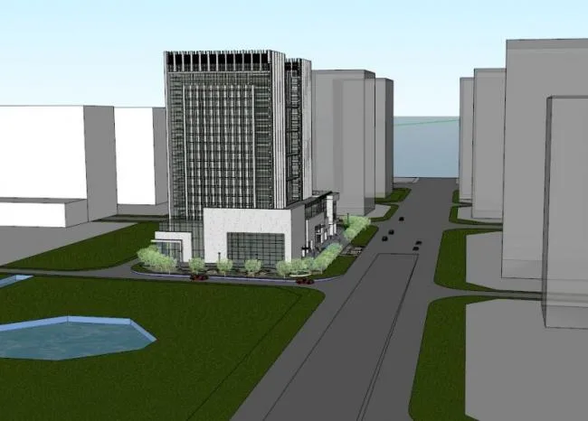 Sketchup Office Model | High rise Office, Modern Style