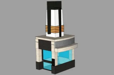Modern Booth Landscape Materials | SketchUp Material Models-BIM WORLD