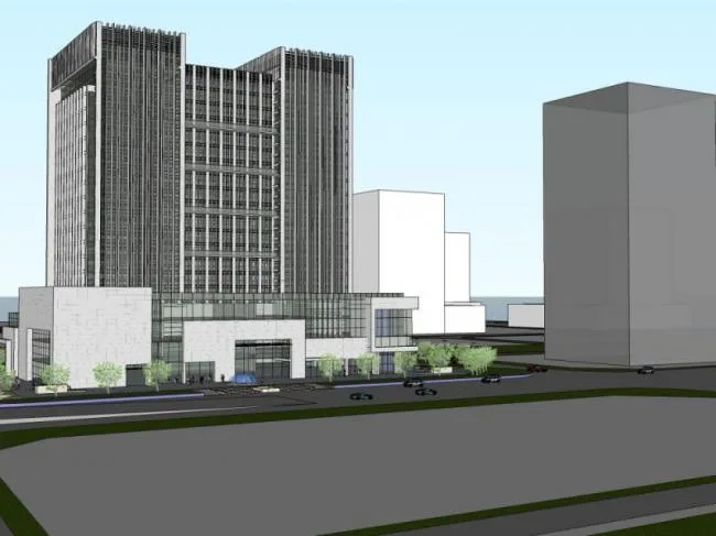Sketchup Office Model | High rise Office, Modern Style