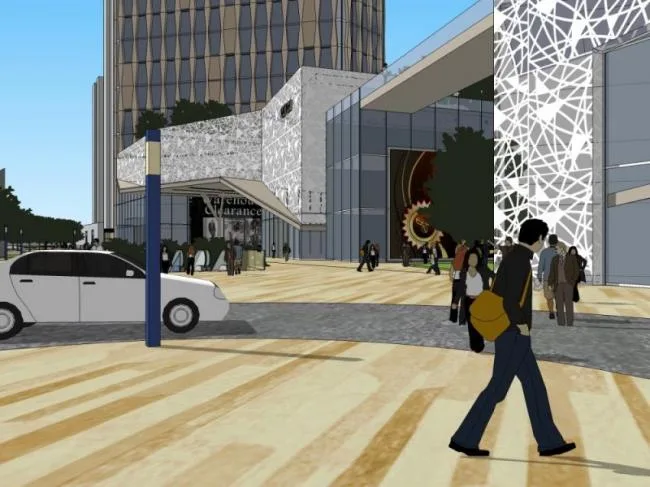 Sketchup Office Model | Super High rise Office Building, Modern Style