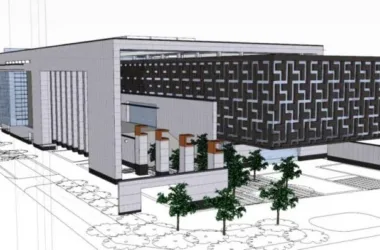 SketchUp Cultural Model: Modern Multi-Level Cultural Activity Center-BIM WORLD