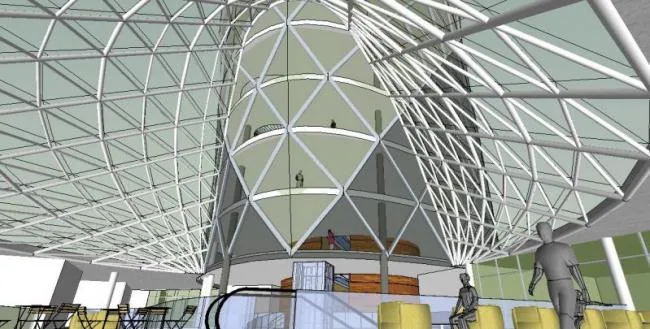 Sketchup Office Model | High rise Office Building, Modern Style