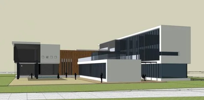 Sketchup School Model | Kindergarten, School, Educational Architecture, Modern Style