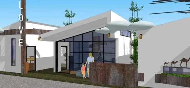 Sketchup Cultural Model | Multi story Cultural Corridor, Cultural Architecture, Modern Style