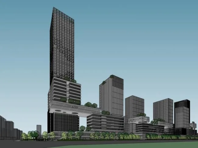 Sketchup Office Model | Super High rise Office Building, Modern Style