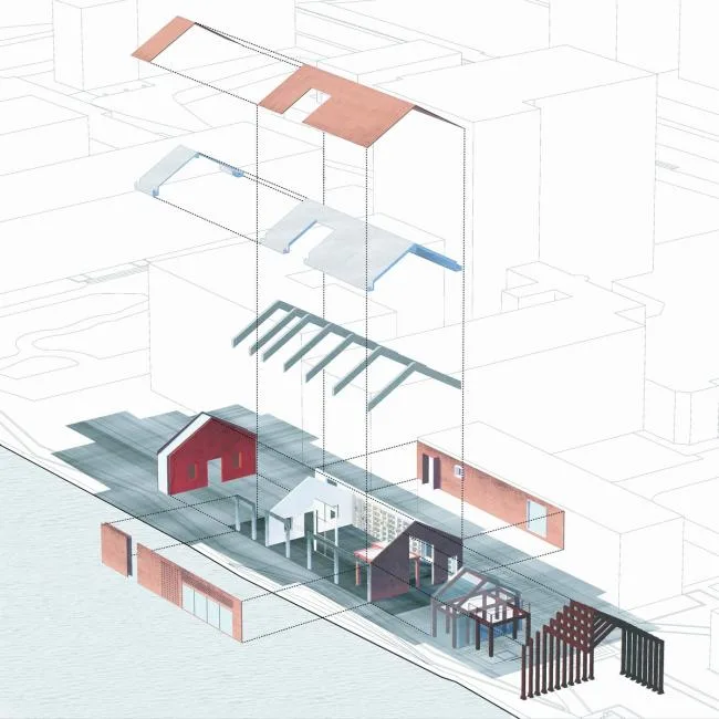BIM Architecture | Between Memory and Hope: East China Normal University's New Year's Eve Study at the Riva Riverside Bookstore Renovation/Shanghai Riqing Architectural Design