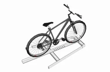 SketchUp Bicycle Model with Custom Material Components-BIM WORLD