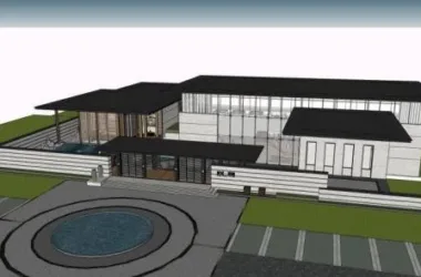 Exploring SketchUp Business Models: Clubhouse Designs, New Chinese Style, and Modern Commercial Architecture-BIM WORLD