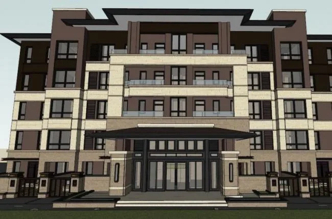 Sketchup Residential Model | Multi story Residence, Garden House, Residential Building, Classical Style