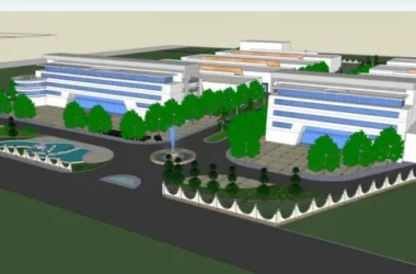 Sketchu Industrial Building: Modern Multi-Story Factory with Contemporary Industrial Design-BIM WORLD