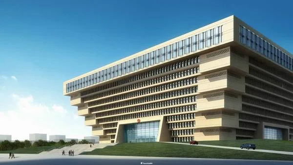 Sketchup Office Model | Multi story Office Building, Modern Style
