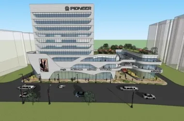 SketchUp Complex Model: Multi-Story High-Rise Mixed-Use Building with Offices, Hotel, and Retail in Modern Style-BIM WORLD