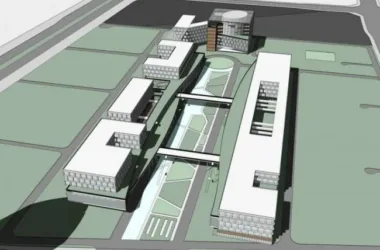 Sketchu Industrial Building: Modern Multi-Story Industrial Park Design-BIM WORLD