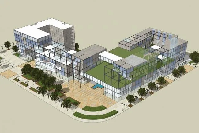 SketchUp Business Model: Designing Modern Multi-Story Commercial and Small Office Buildings