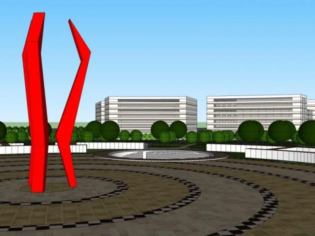 Sketchup Planning Model | Urban Design, Modern Style