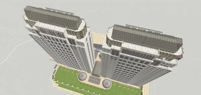 SketchUp Residential Models: Super High-Rise and Classical Style Buildings