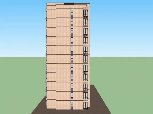 Sketchup Residential Model | Small and High rise Residential Buildings, Residential Buildings, Classical Style