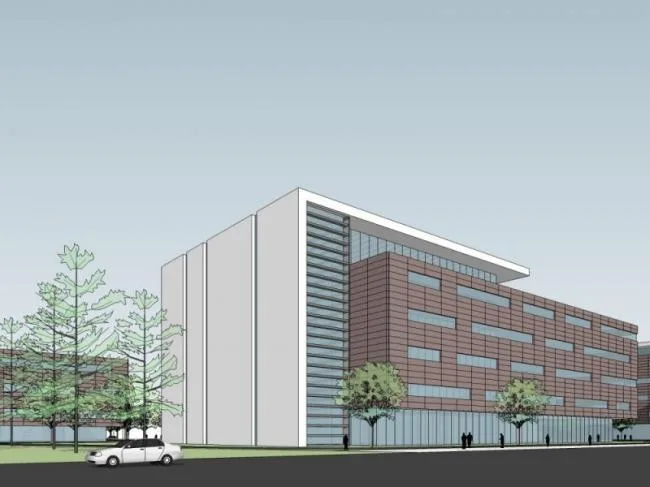 Sketchu Industrial Building | Multi story Industrial Park Factory Building, Office Area, Modern Style