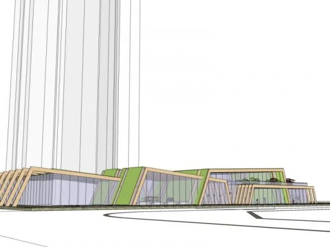 Sketchup Business Model | Sales Office, Modern Style