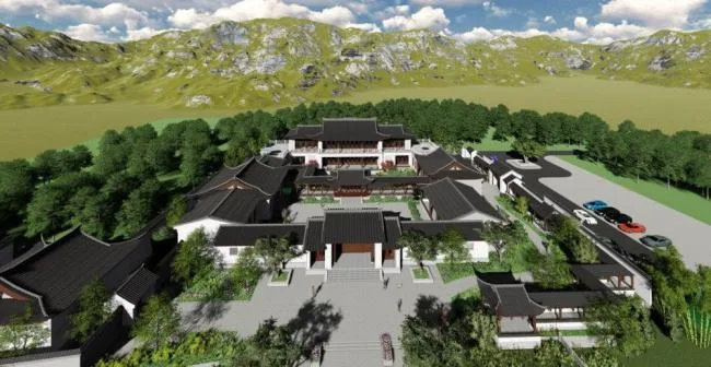 Sketchup Ancient Architecture Model | Ancient Courtyard, Chinese Style