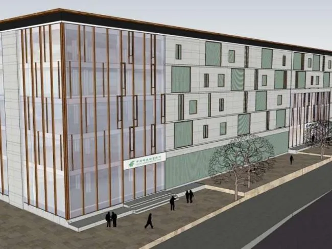 Sketchup Office Model | Multi story Bank Building, Office Building, Classical Style