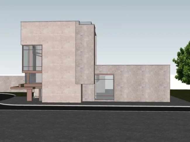 Sketchup Villa Model | Solo Villa, Modern Style