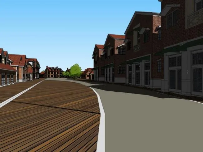 Sketchup Station Road Bridge | Pier, Classical Style