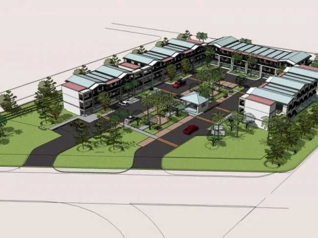 Sketchup Residential Model | Multi story Residence, Modern Style