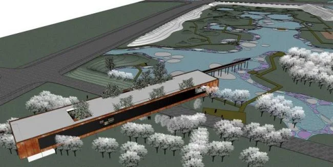 Sketchup Cultural Model | Multi story Museum, Cultural Architecture, Modern Style