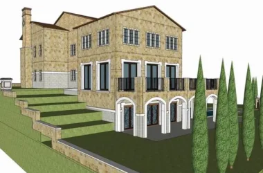 Classical Style Single-Family Villa Model in SketchUp-BIM WORLD
