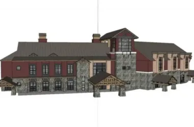 SketchUp Business Model: Designing a Multi-Story European Classical Style Club-BIM WORLD